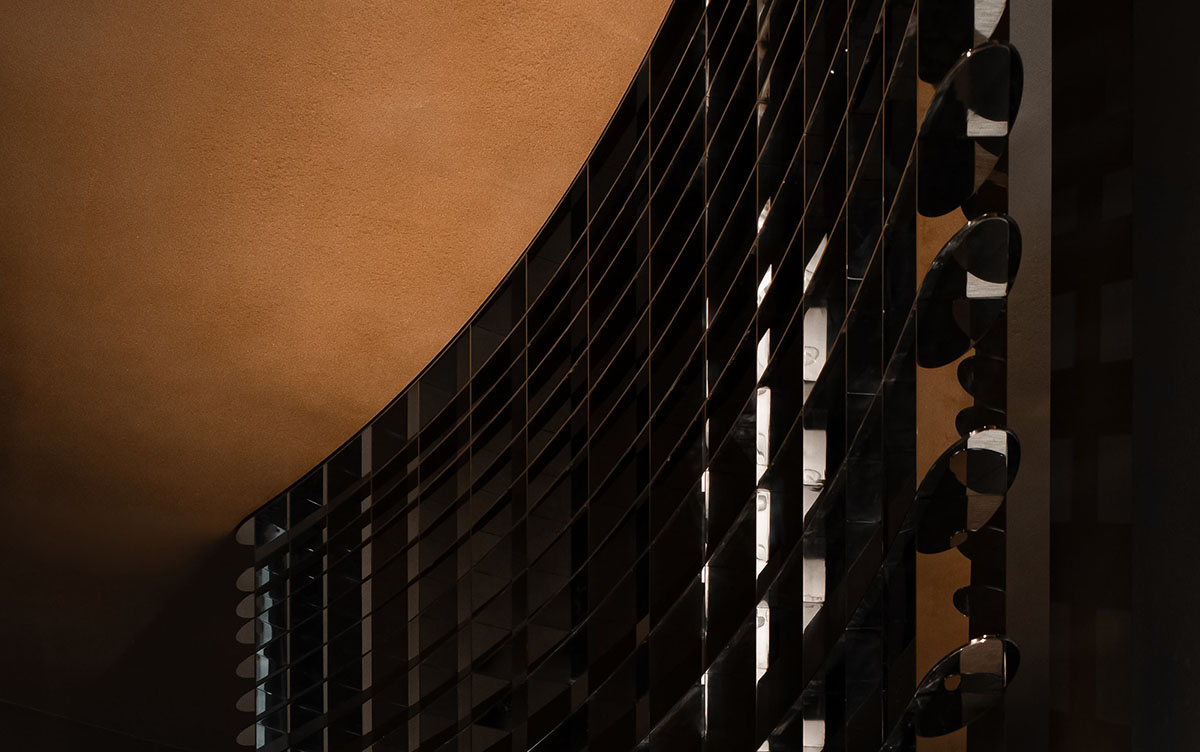 AD ARCHITECTURE designs restaurant with dark and cozy interiors in Shenzhen