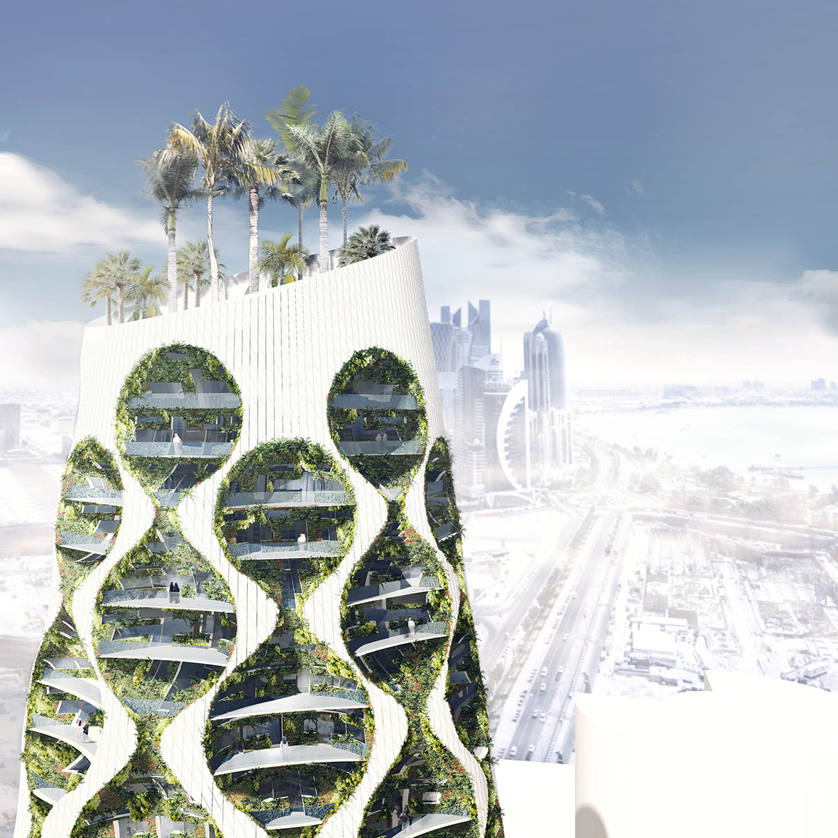 FAAB Architektura unveils prototype for vertical oasis building ...