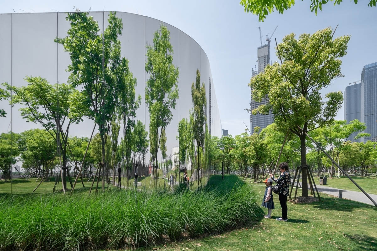 OPEN Architecture converts disused aviation fuel tanks into contemporary art center in Shanghai