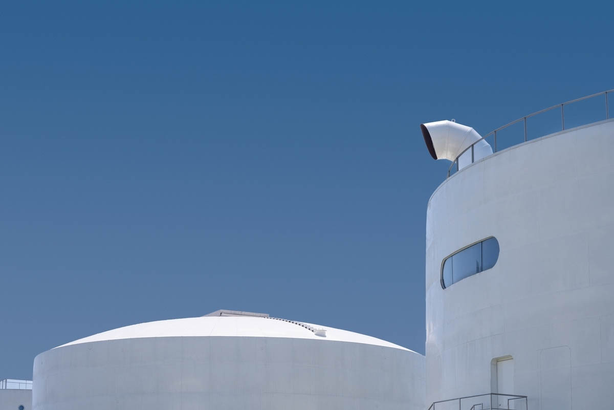 OPEN Architecture converts disused aviation fuel tanks into contemporary art center in Shanghai
