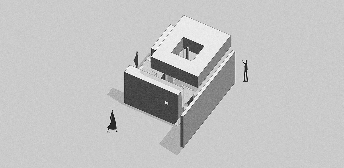 AD ARCHITECTURE creates dark interiors for showroom playing with light and sharp geometries in Foshan