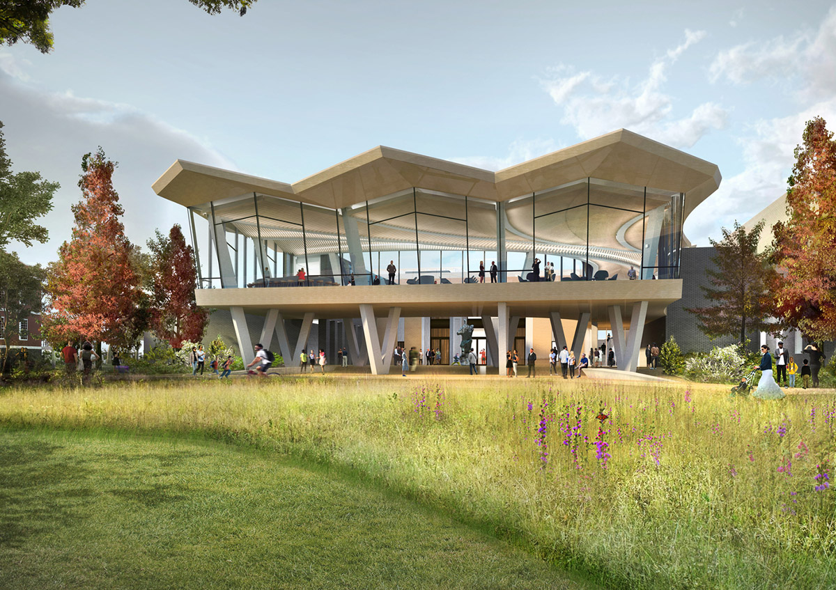 Studio Gang's Arkansas Arts Center breaks ground in Little Rock