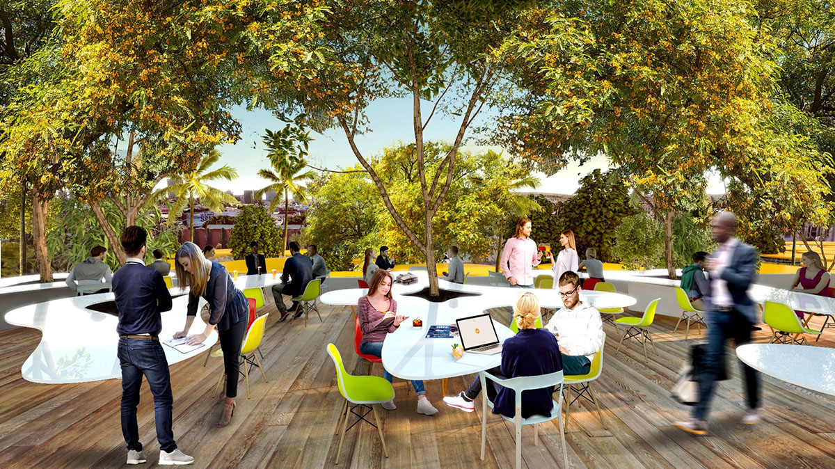 Second Home to open its first US campus with yellow oval-shaped studios in East Hollywood