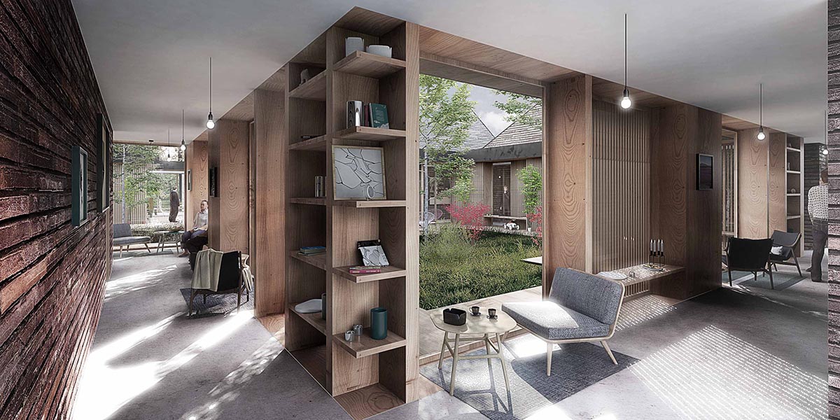 WE Architecture unveils its competition entry for Trygfondens Familyhouse for Denmark