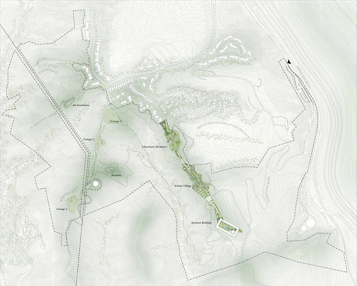 Herzog & de Meuron unveils plans for Berggruen Institute’s hilltop scholar campus overlooking LA