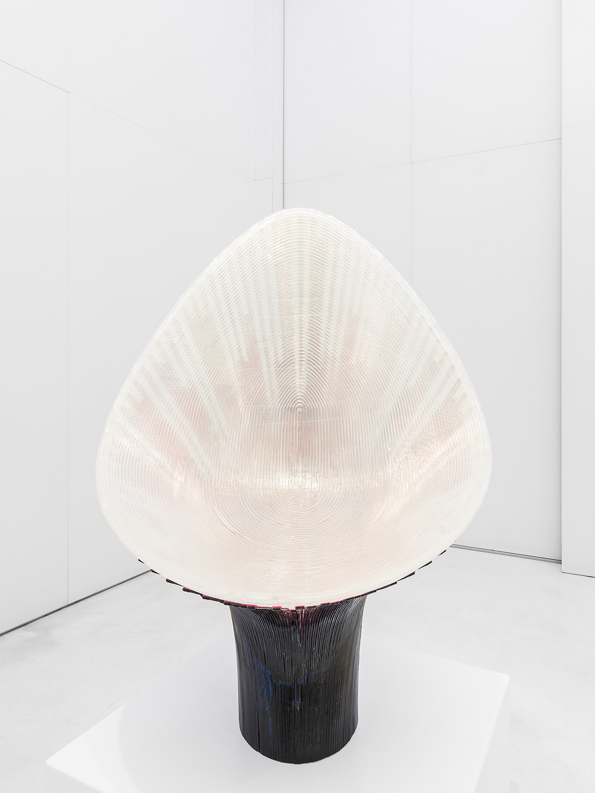 Zaha Hadid Architects' Bow and Rise chairs are on show at Milan Design Week for Nagami