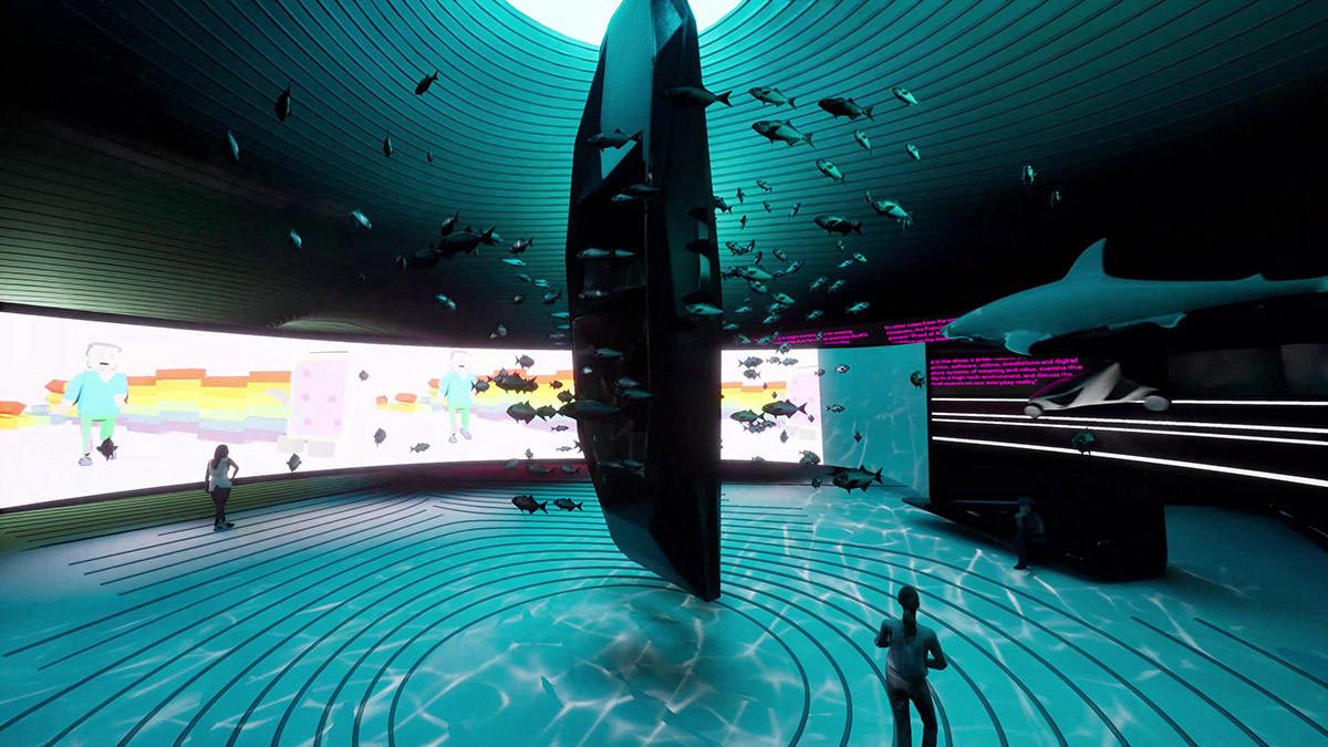 Zaha Hadid Architects presents a virtual gallery exploring NFT