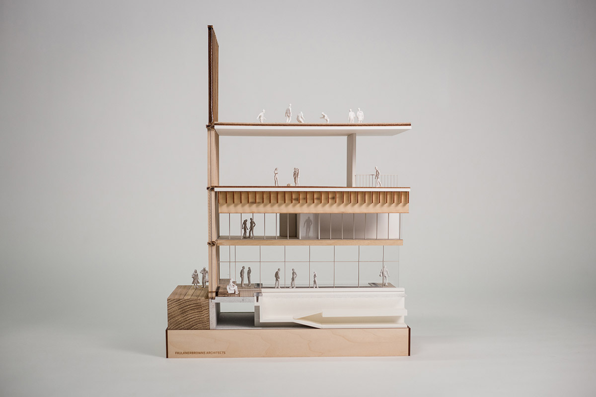 FaulknerBrowns gets planning approval for Britannia Leisure Centre next to Shoreditch Park