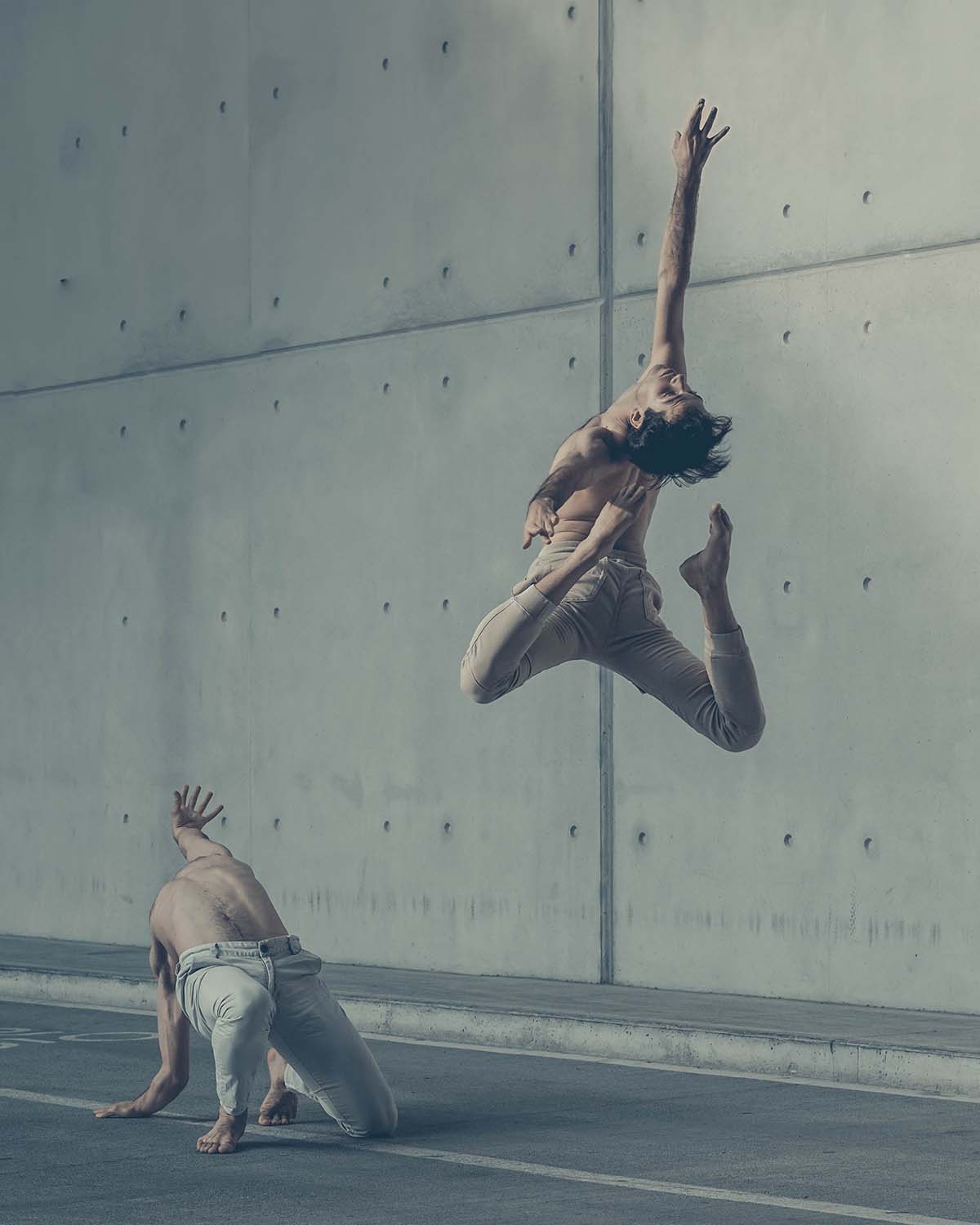 Choreographer Jacob Jonas combines art and dance through architectural backdrops