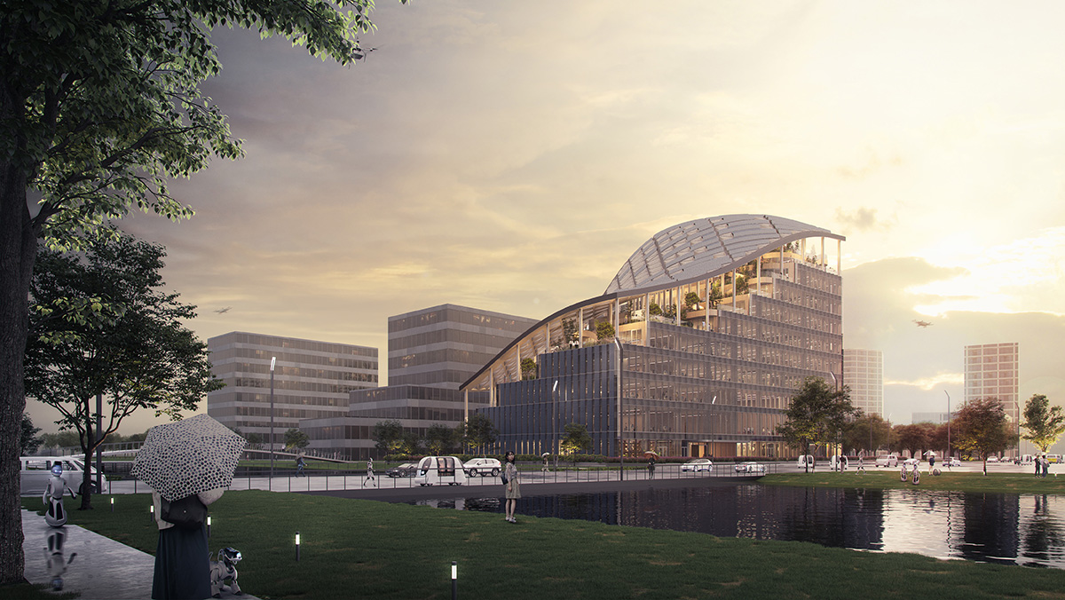 MVRDV designs LAD's R&D headquarters featuring 