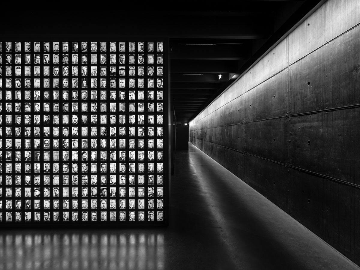 Inbo BV redesigns historic prisoner camp site with reflective pavilion and underground museum