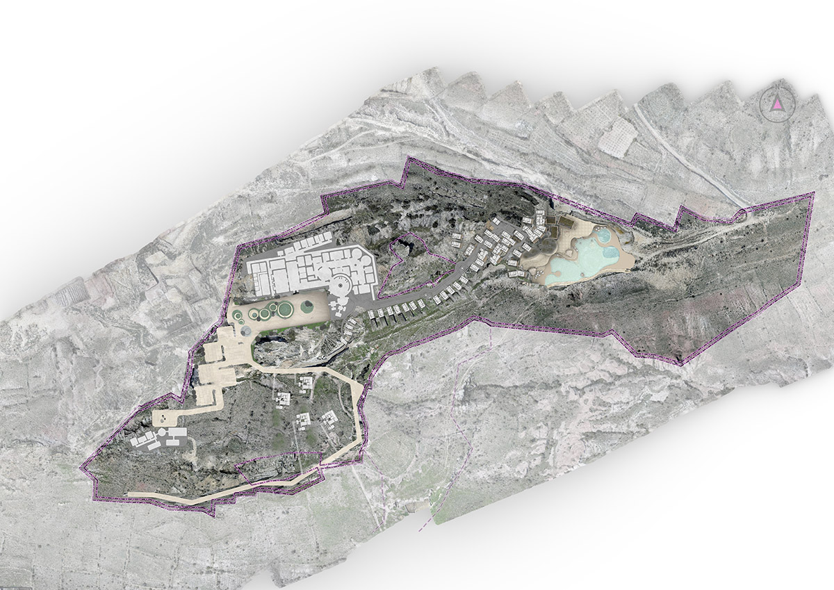 GAD creates carved-out spaces for spa hotel on an abandoned quarry in Cappadocia, Turkey