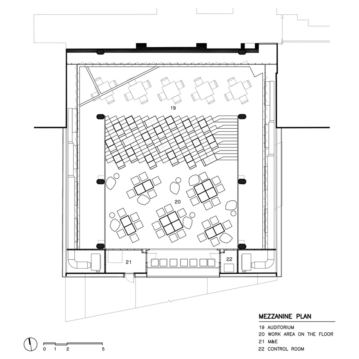 A library reinterprets library typology with ice cube-like reading ...