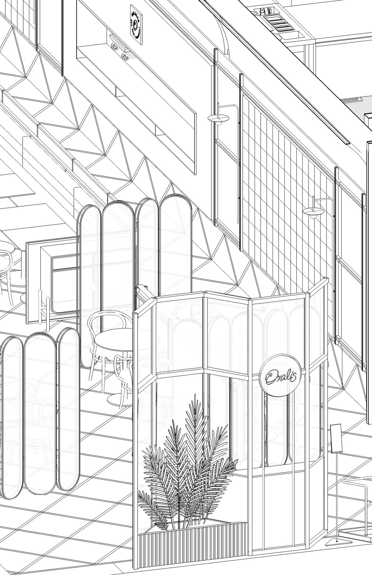 Sò Studio's Oxalis Restaurant is inspired by French farmyards in Shanghai