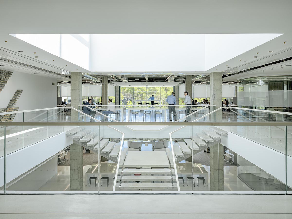 Perkins&Will converts former corporate complex into a people-focused workplace design in Madrid