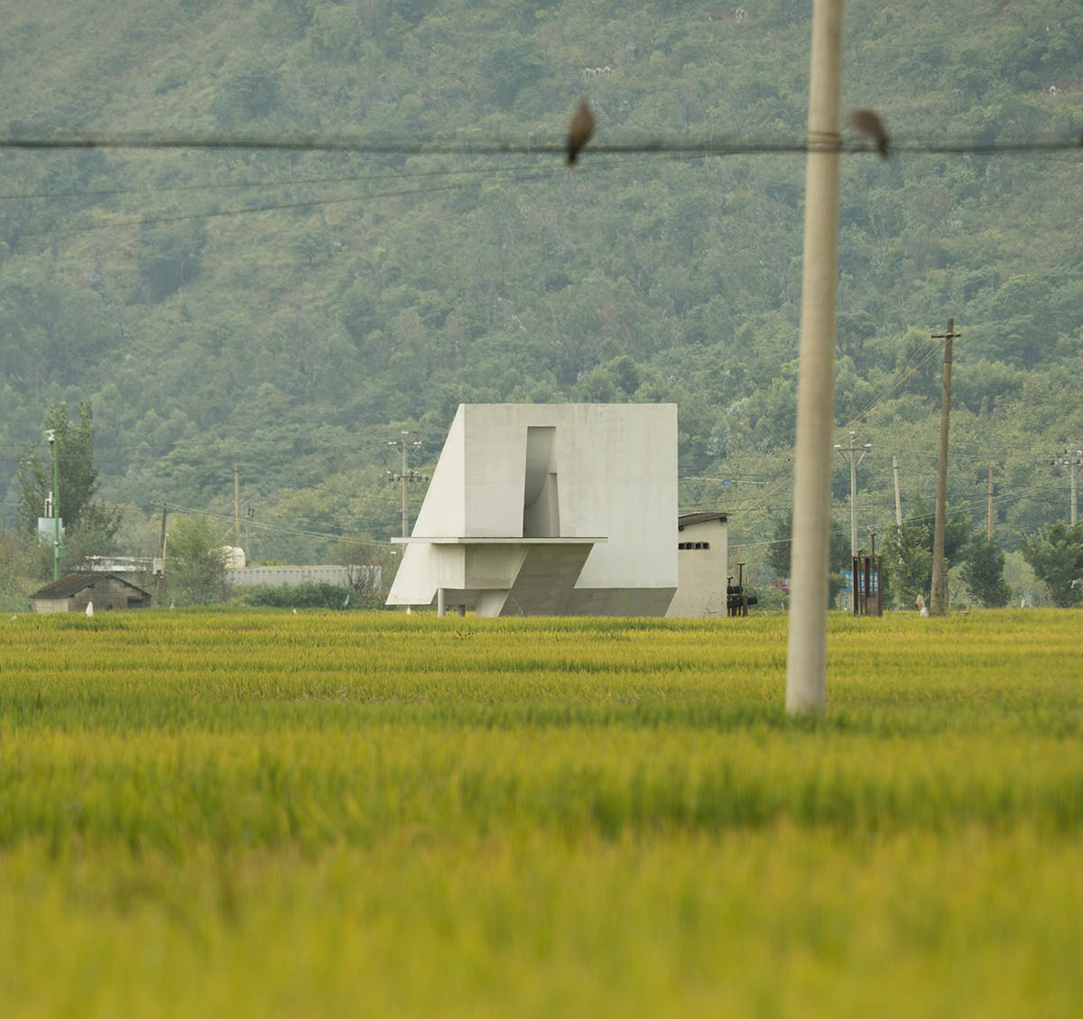 Cultural elements of local villages are translated into a pumping station by LIN architecture