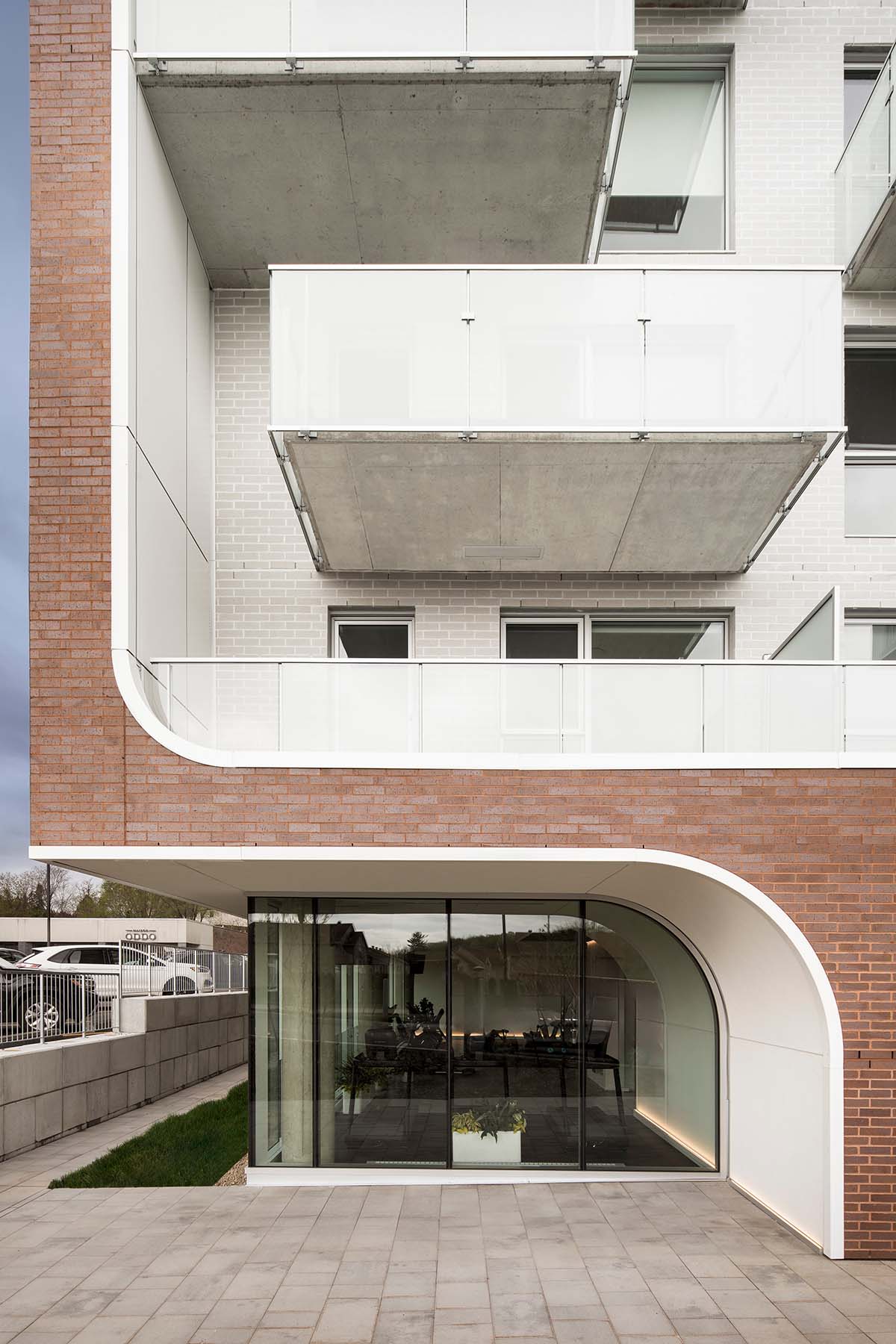 ACDF Architecture completes Mellem Manoir-des-Trembles apartments in Gatineau, Canada