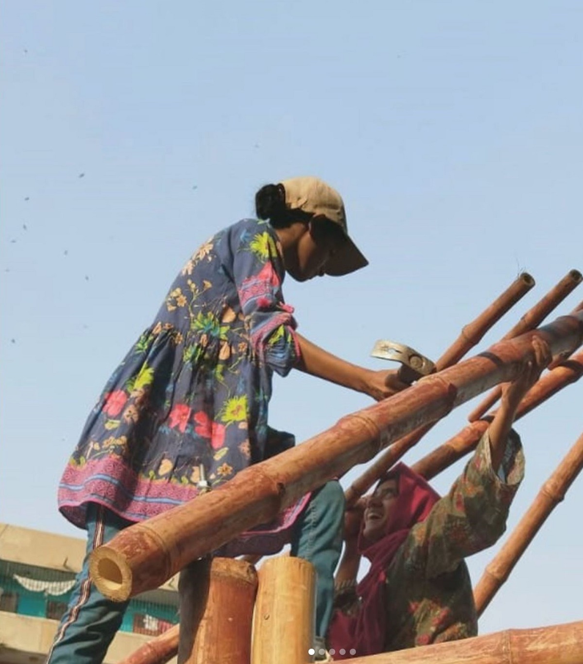 Lari OctaGreen: INTBAU Pakistan’s Prefabricated Bamboo Shelters