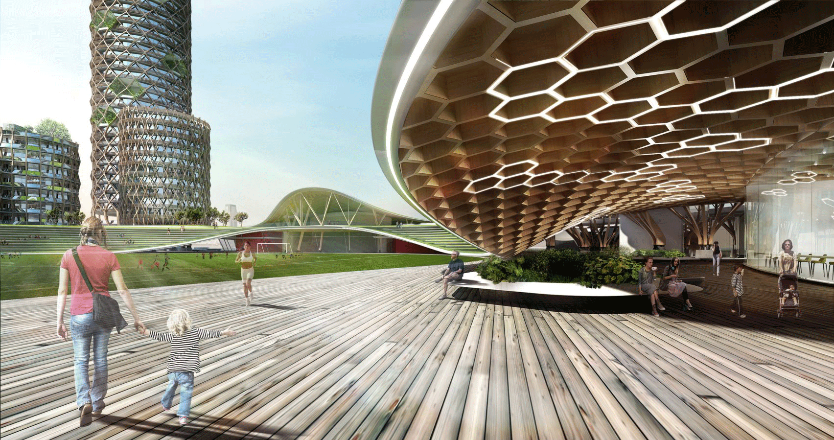 “Floating” tower proposal by DFA Studio addresses affordable housing and resiliency to flooding