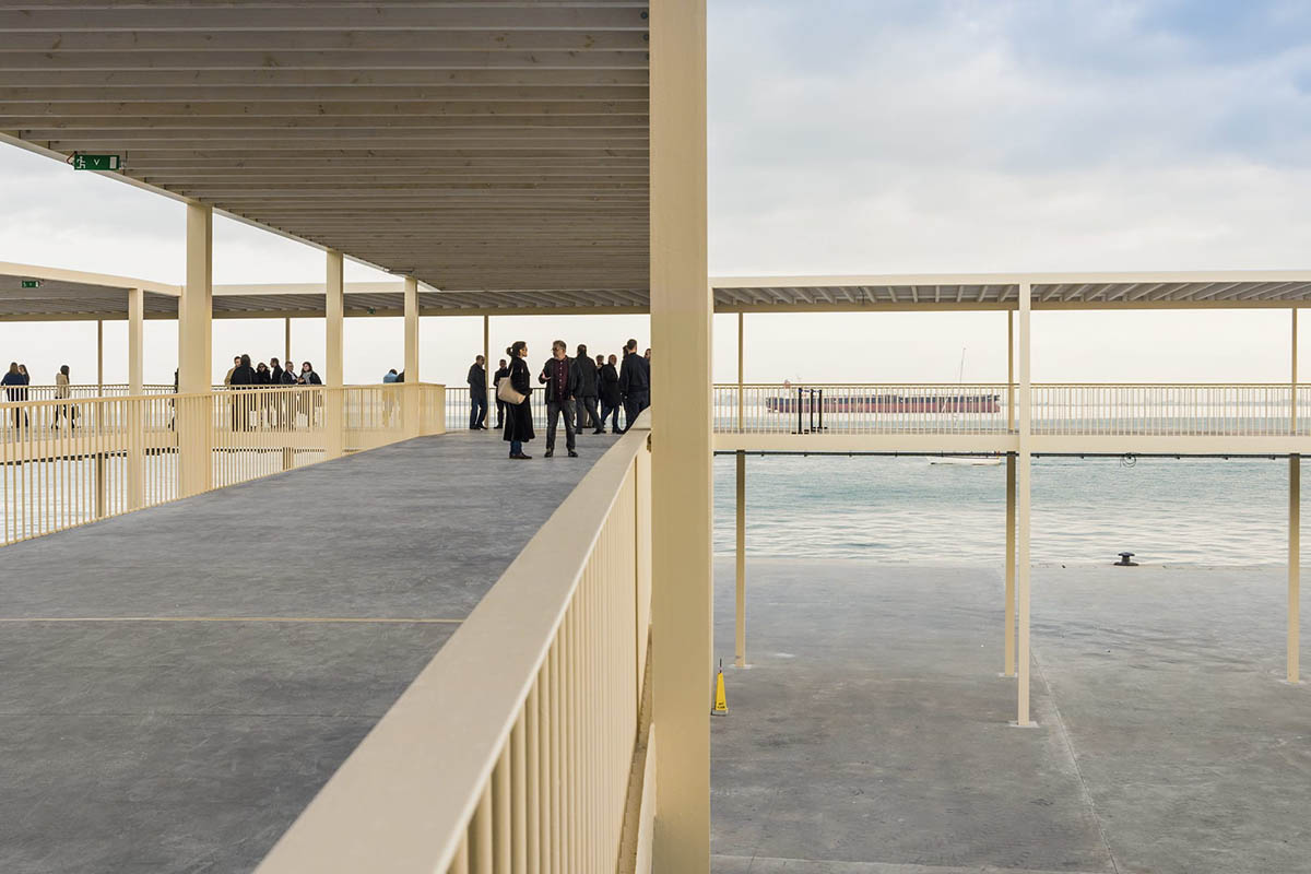 Carrilho da Graça Arquitectos creates concrete topography for Lisbon Cruise Terminal