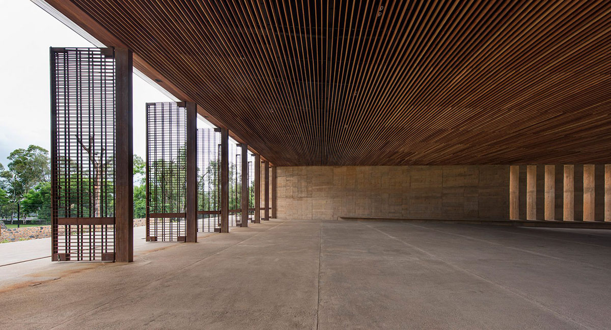 Isaac Broid and Productora's triangular Teopanzolco Cultural Center wins Oscar Niemeyer Award