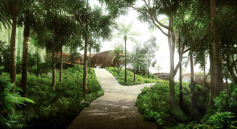 Kengo Kuma’s Tsubomi Villas Adapt To Bali’s Climate With Organic Geometry And Wooden Screen Layers