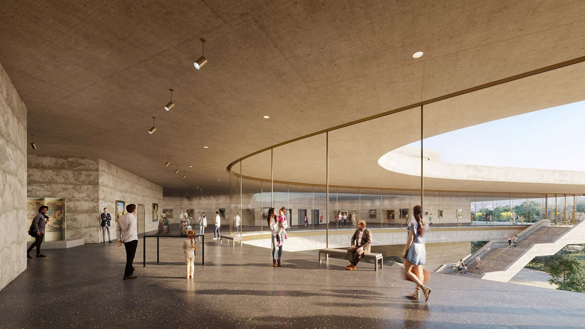 Peter Zumthor's new LACMA is reduced in size and footprint in new plans for LA