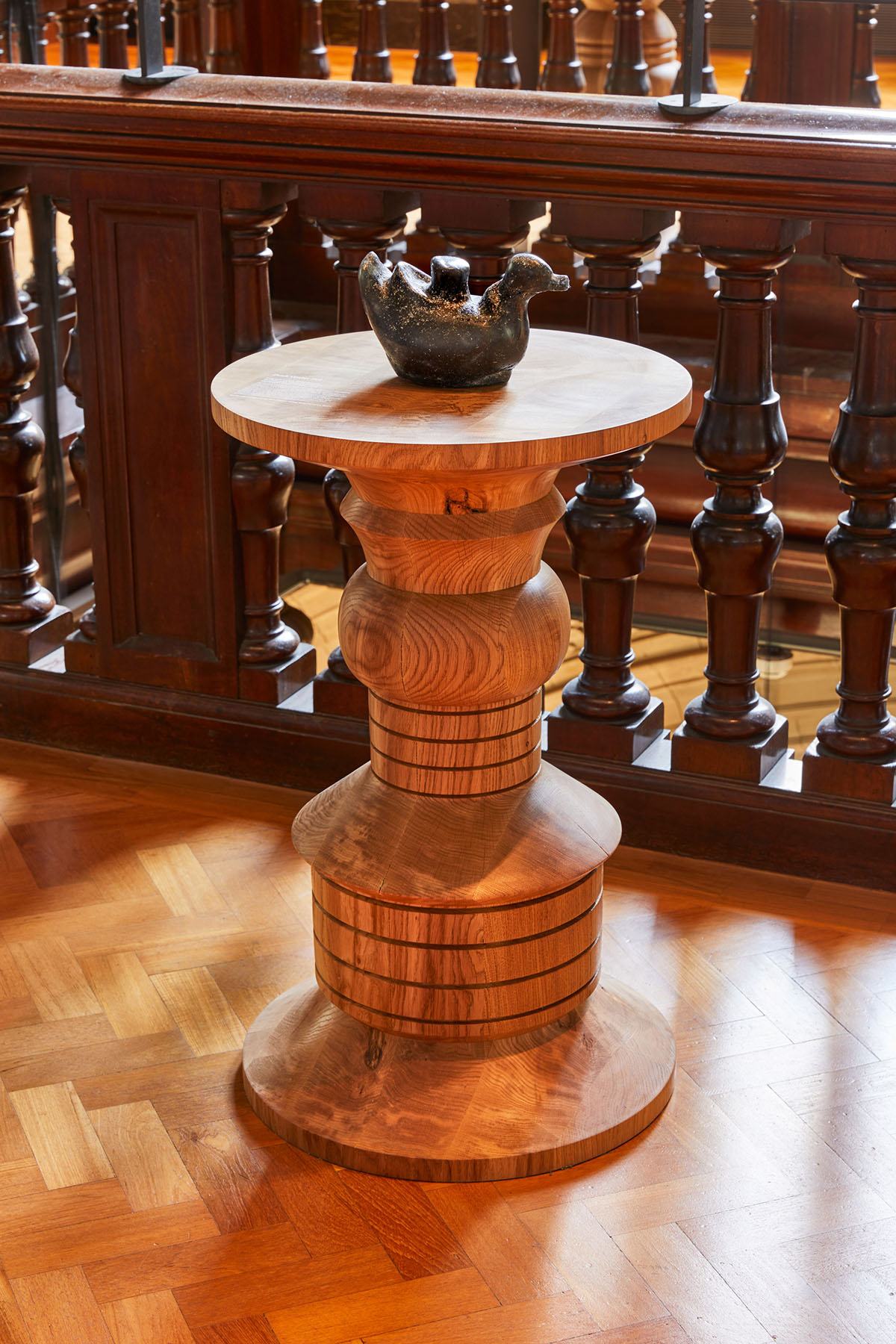 Sam Jacob suspends a cinematic mirrored cube to rethink our plastic waste system at LDF