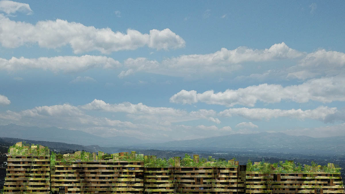 First phase completed for Jean Nouvel's stone-clad Aquarela complex in Ecuador