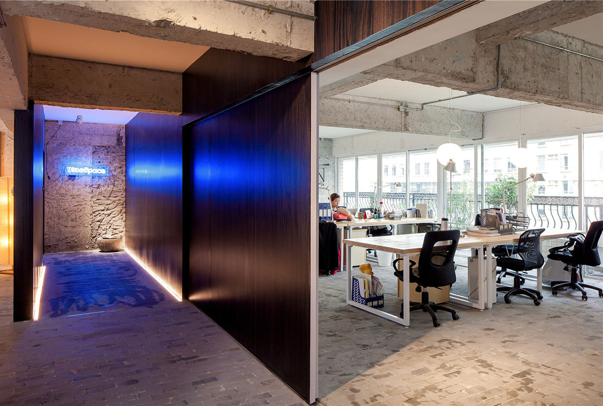 Bloom Design converts an old flat into heart of fashion and design for Blue Space Office