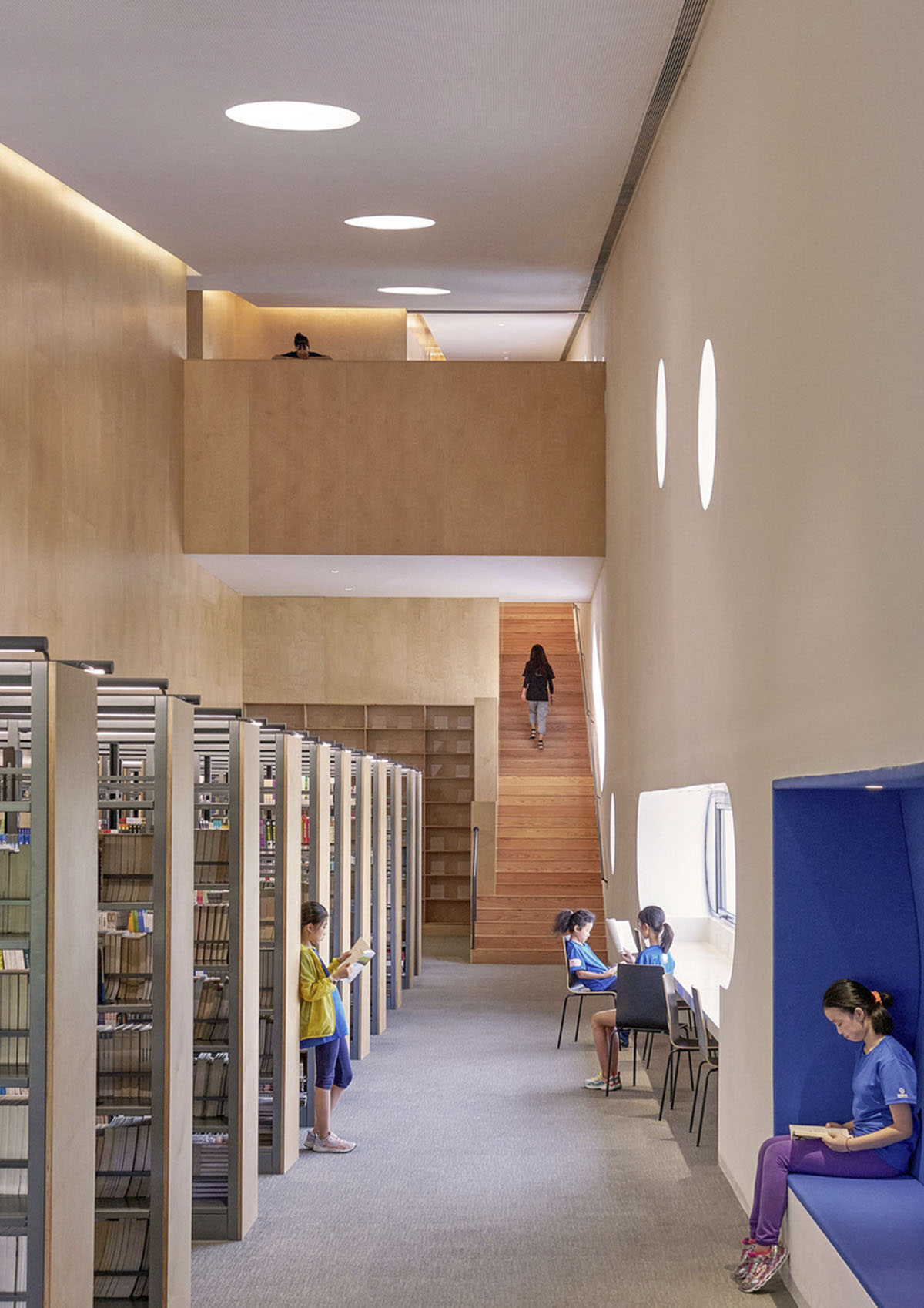 OPEN Architecture designed Pinghe Bibliotheater in