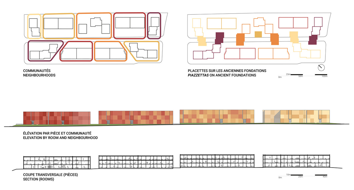 Saia Barbarese Topouzanov renovates 1970s housing complex with spiral staircases in Montréal