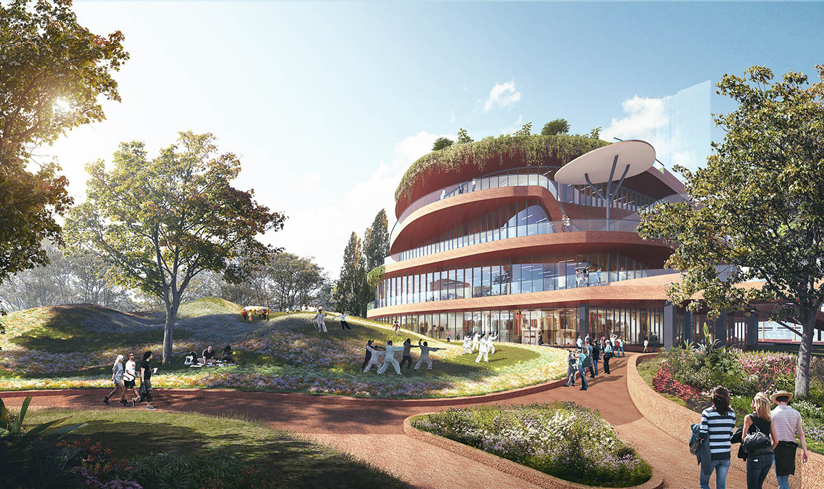 MVRDV's Shenzhen Terraces, featuring undulating accessible floor plates, begins construction