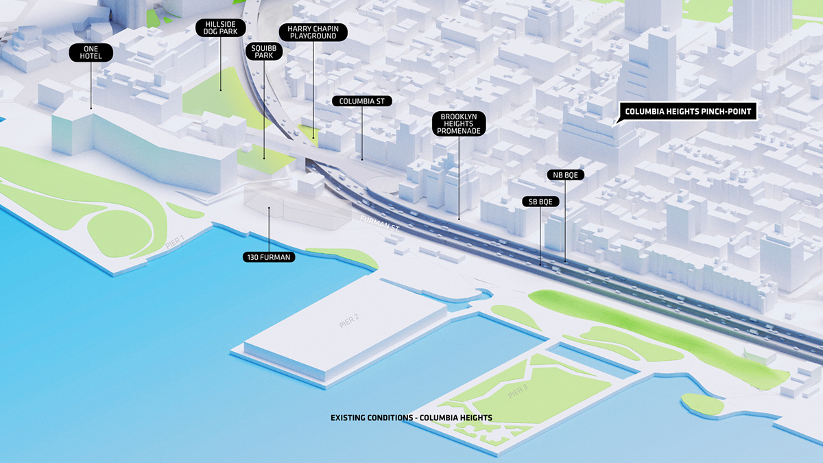 BIG transforms Brooklyn's historic highway into a greenery parkland