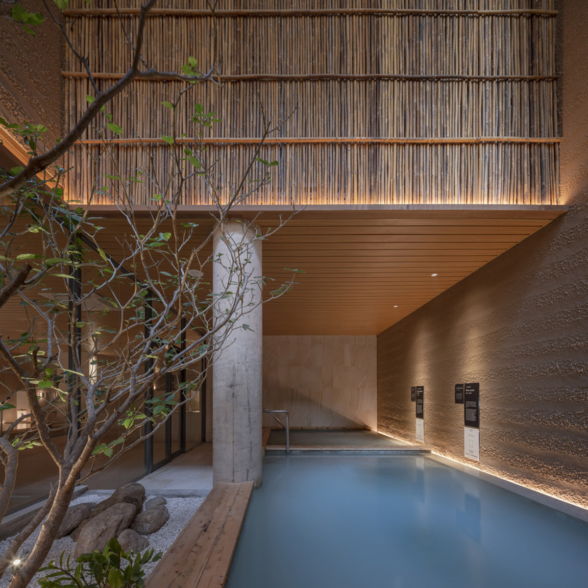 Sixseven Studio creates tranquil interiors for wellness center in Thailand inspired by Japanese art