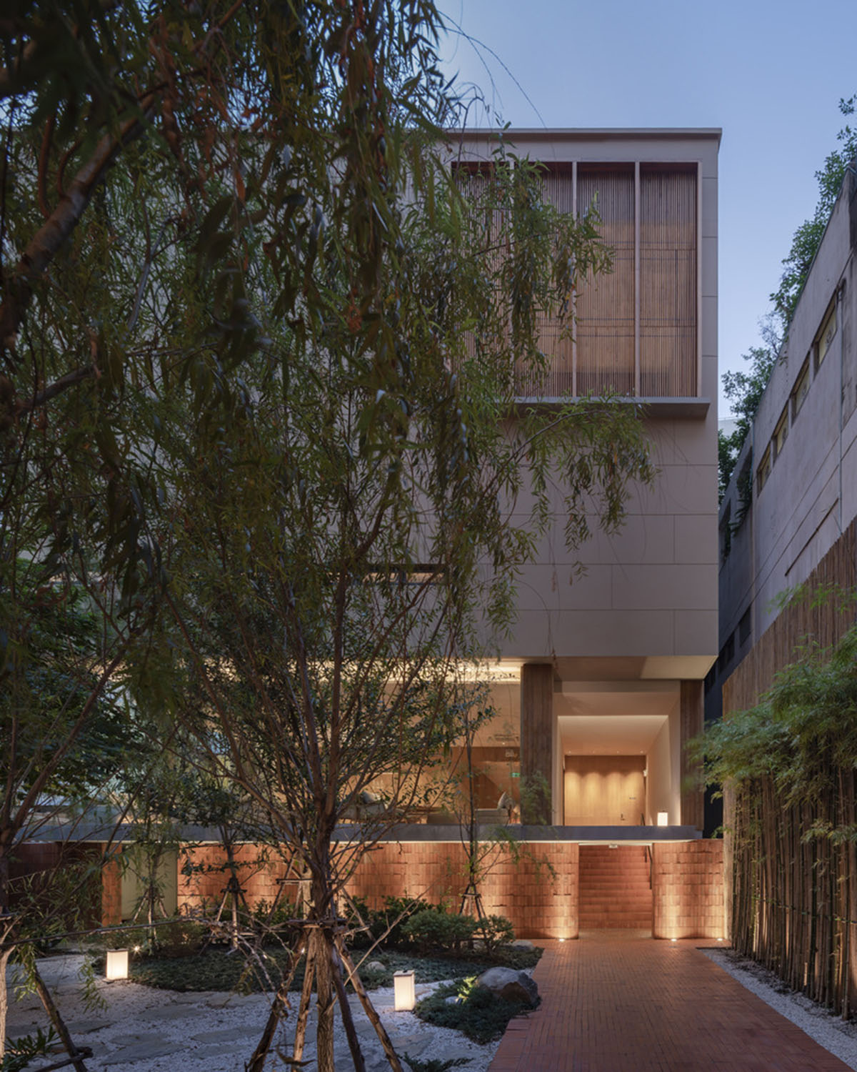 Sixseven Studio creates tranquil interiors for wellness center in Thailand inspired by Japanese art