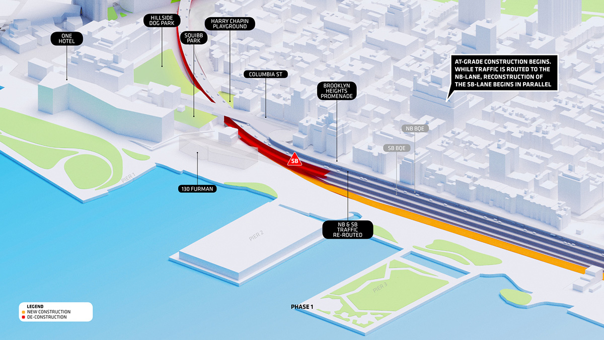 BIG transforms Brooklyn's historic highway into a greenery parkland