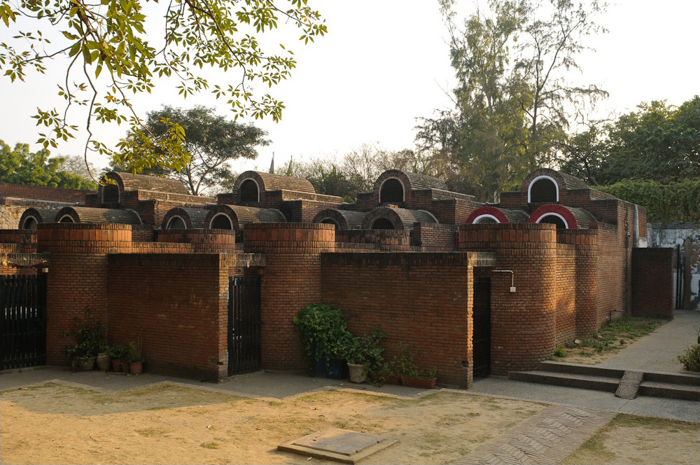 A Brick Sculpture To Work In: Satish Gujral-Designed Embassy of Belgium, New Delhi