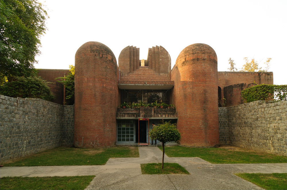 A Brick Sculpture To Work In: Satish Gujral-Designed Embassy of Belgium, New Delhi