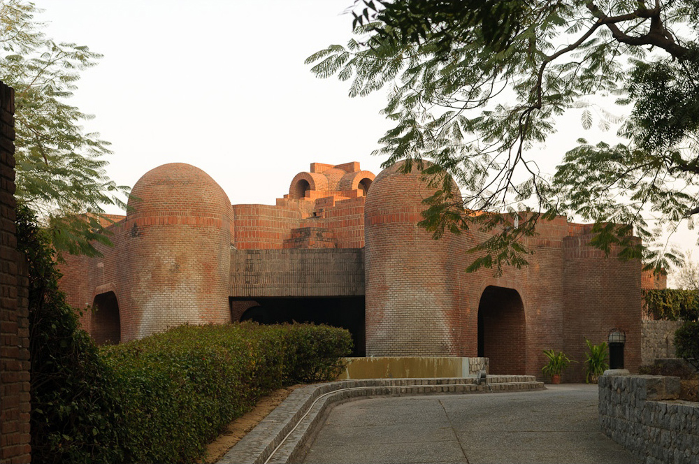 A Brick Sculpture To Work In: Satish Gujral-Designed Embassy of Belgium, New Delhi