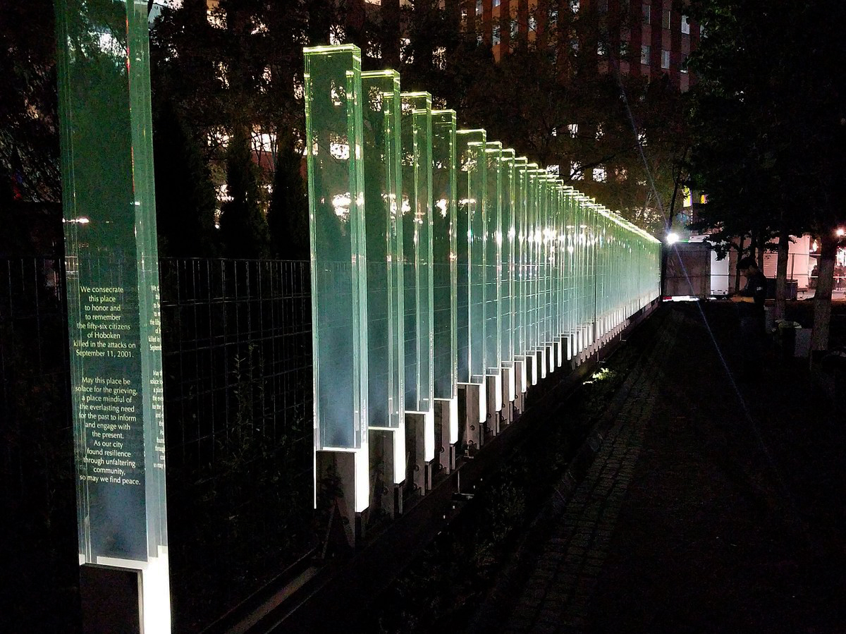 16 years later, the city unveiled a new memorial for 9/11