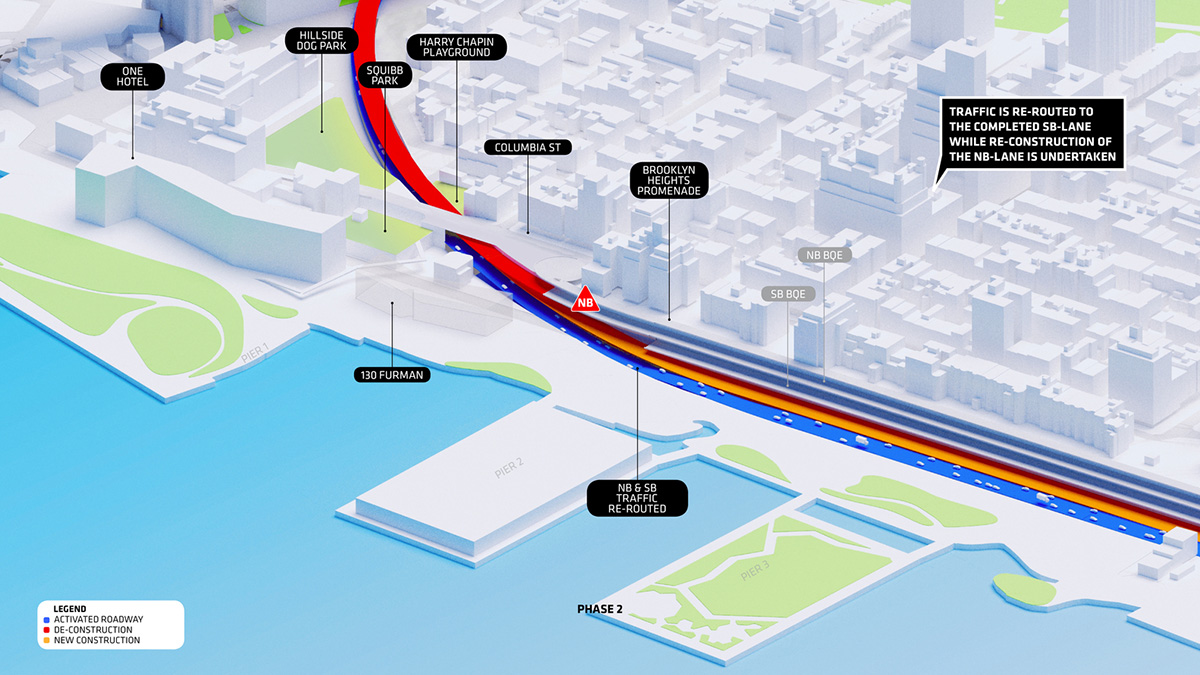 BIG transforms Brooklyn's historic highway into a greenery parkland