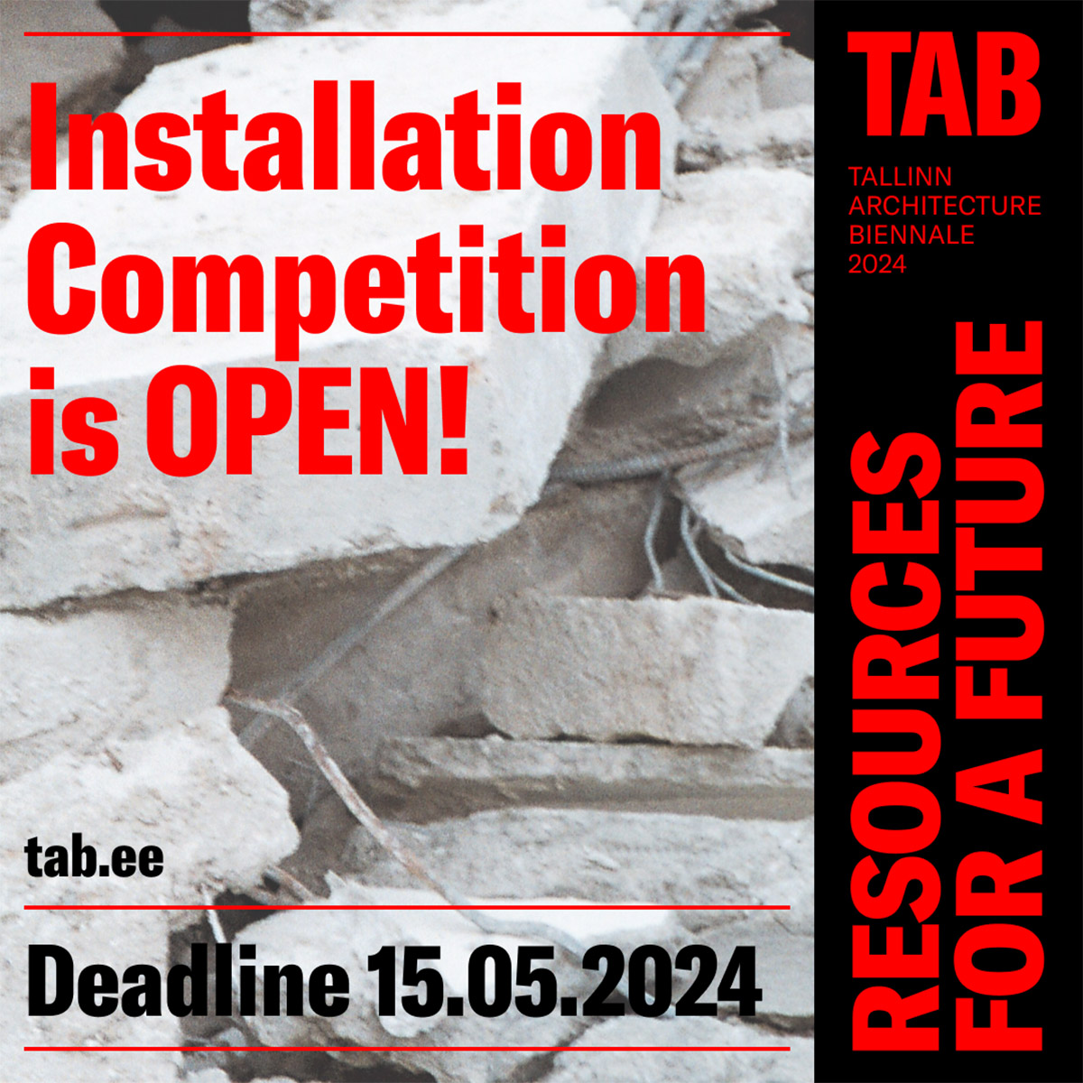 Tallinn Architecture Biennale 2024: Installation Competition is now open!