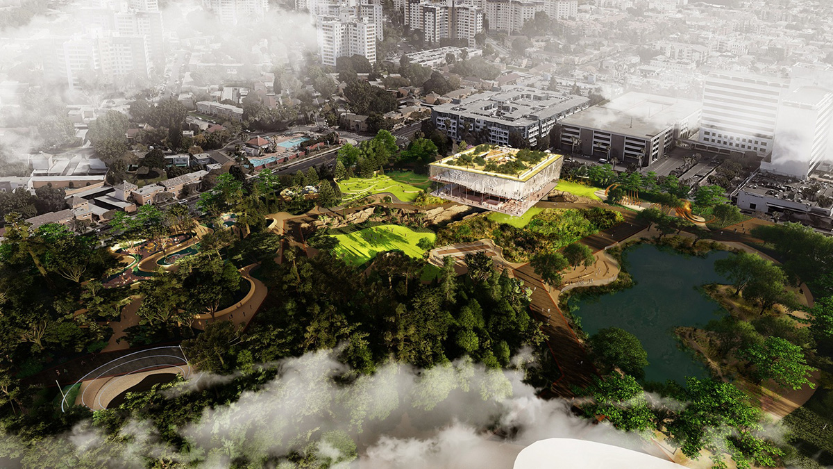 Dorte Mandrup, DS+R and WEISS/MANFREDI release masterplans to reimagine La Brea Tar Pits