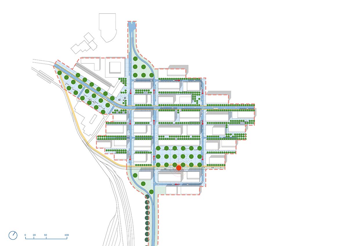 Lafayette and KCAP win competition to transform military land into green masterplan in France 