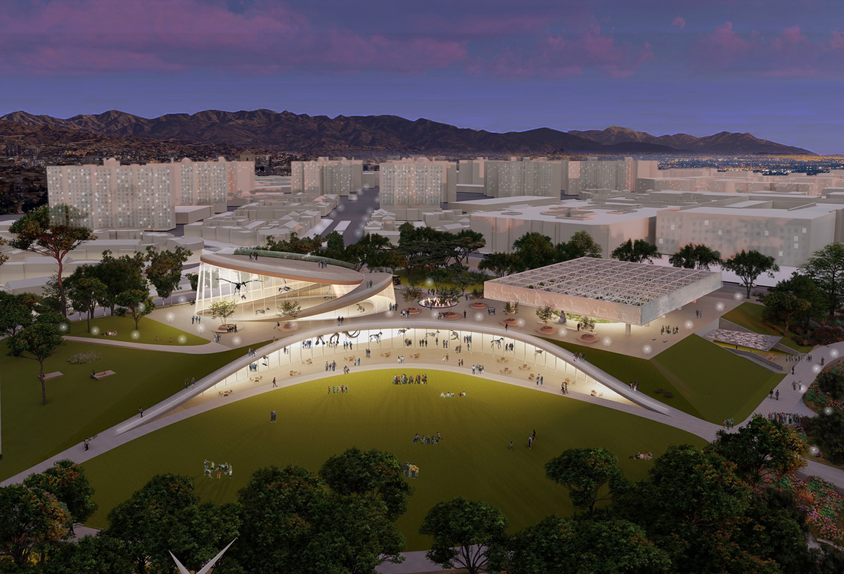 Dorte Mandrup, DS+R and WEISS/MANFREDI release masterplans to reimagine La Brea Tar Pits