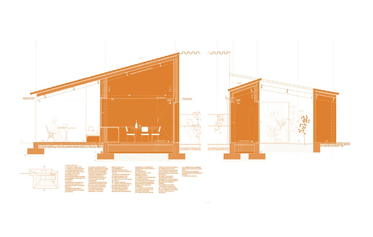 This house interacts with light and space, dimming to create a harmonious architectural experience