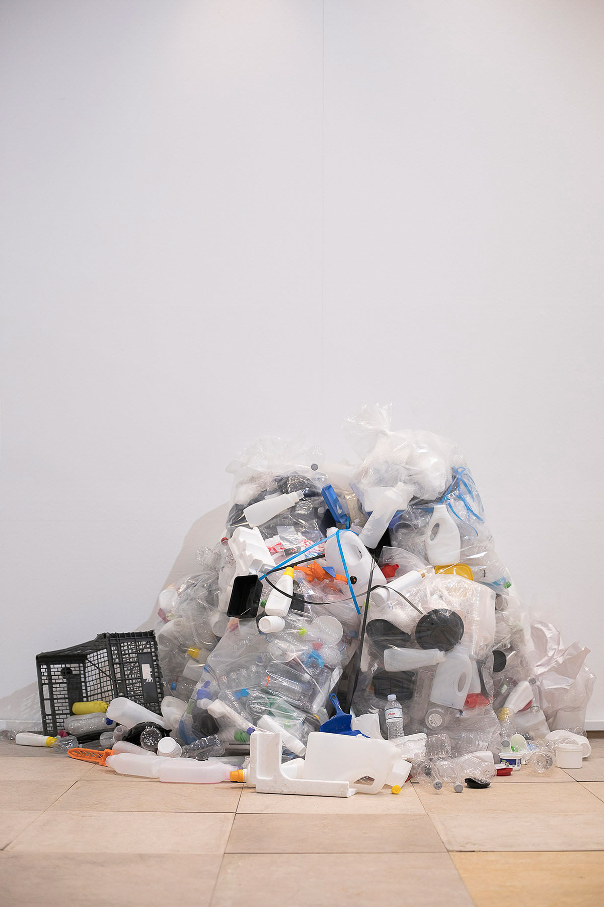 The New Raw designed this 3D printed street furniture from household plastic waste