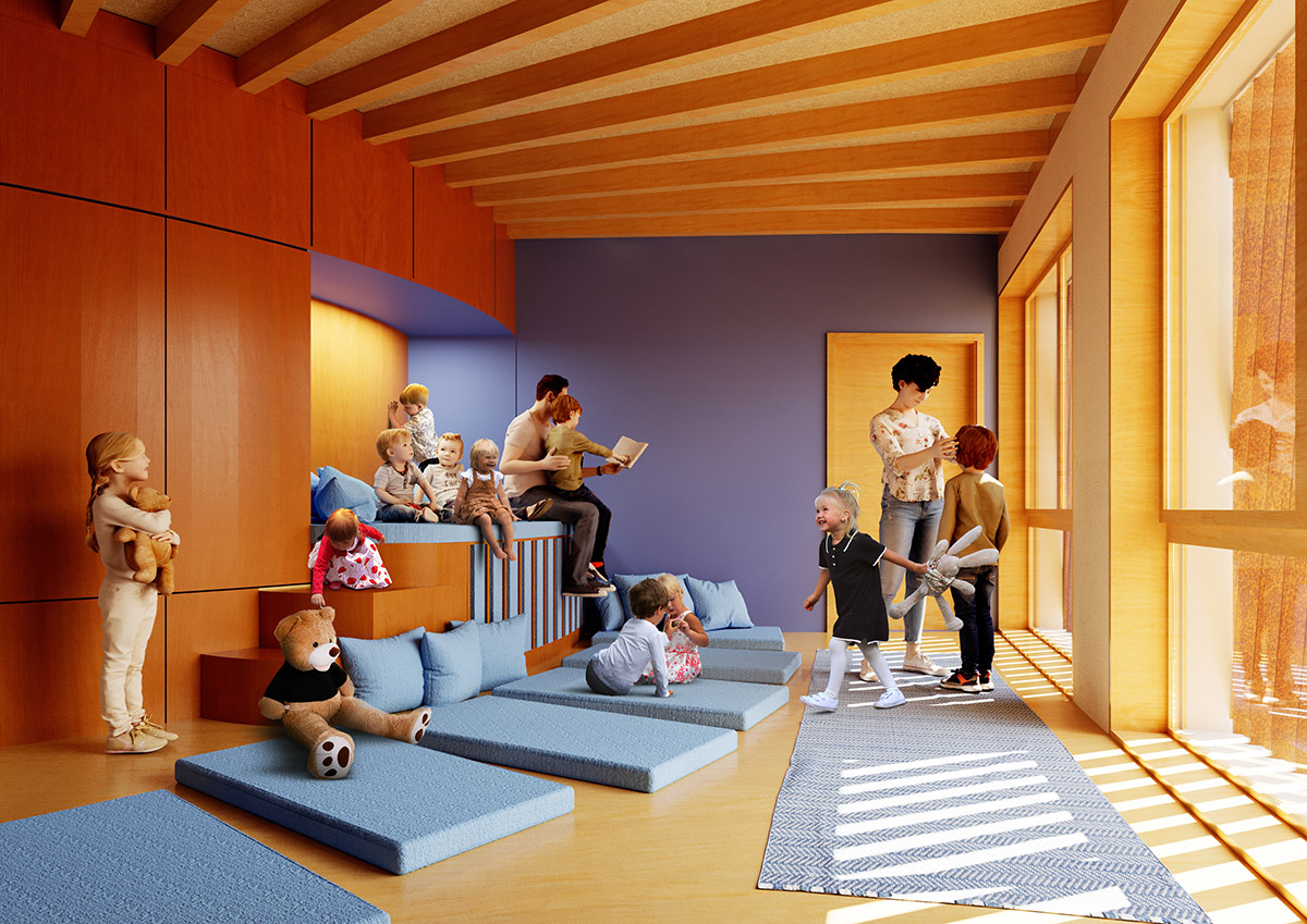 Construction begins on new childcare center by Kéré Architecture at Munich’s Technical University