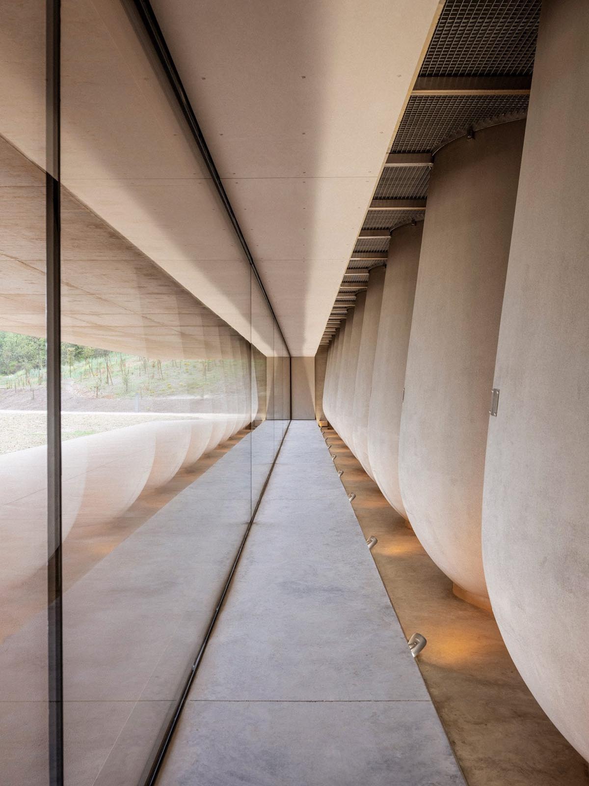 Atelier Marc Barani completes earth-toned winery overlooking vineyards in Ménerbes, France